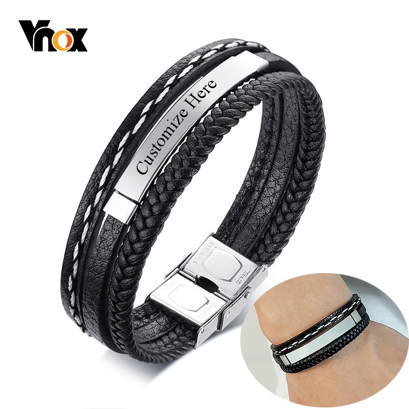 Leatherwork Letters - Vnox Tùy Chỉnh Logo Tên Trích