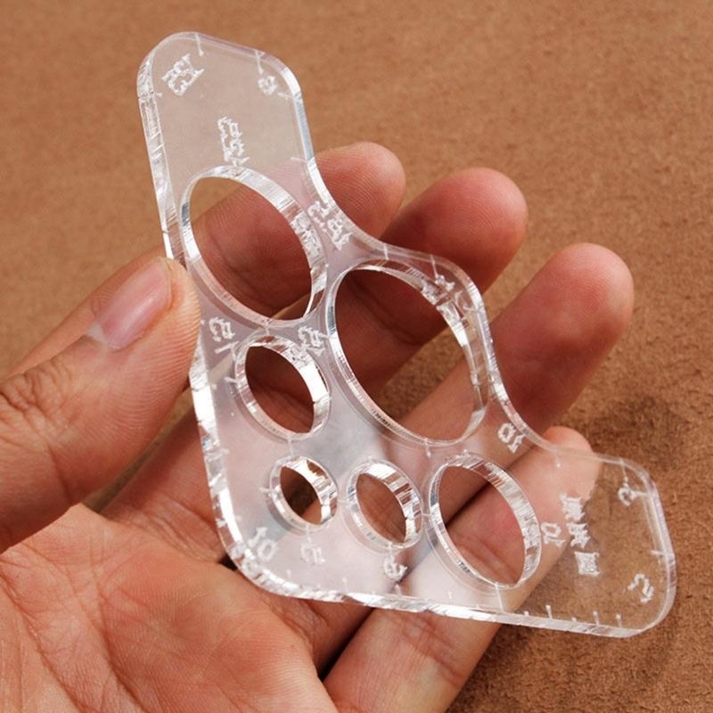 Leatherwork Templates - X37E Thước mẫu gia công da