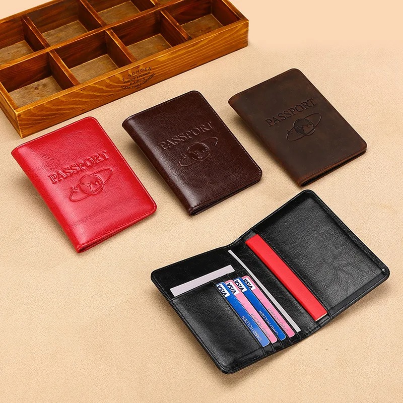 Unisex Genuine Leather Passpor - đánh giá và giá Leatherwork Letters