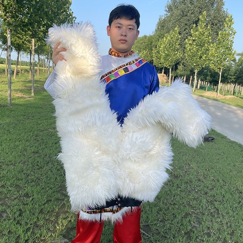 Men Women Pure Sheepskin Fur L - đánh giá và giá Leather Work Pants