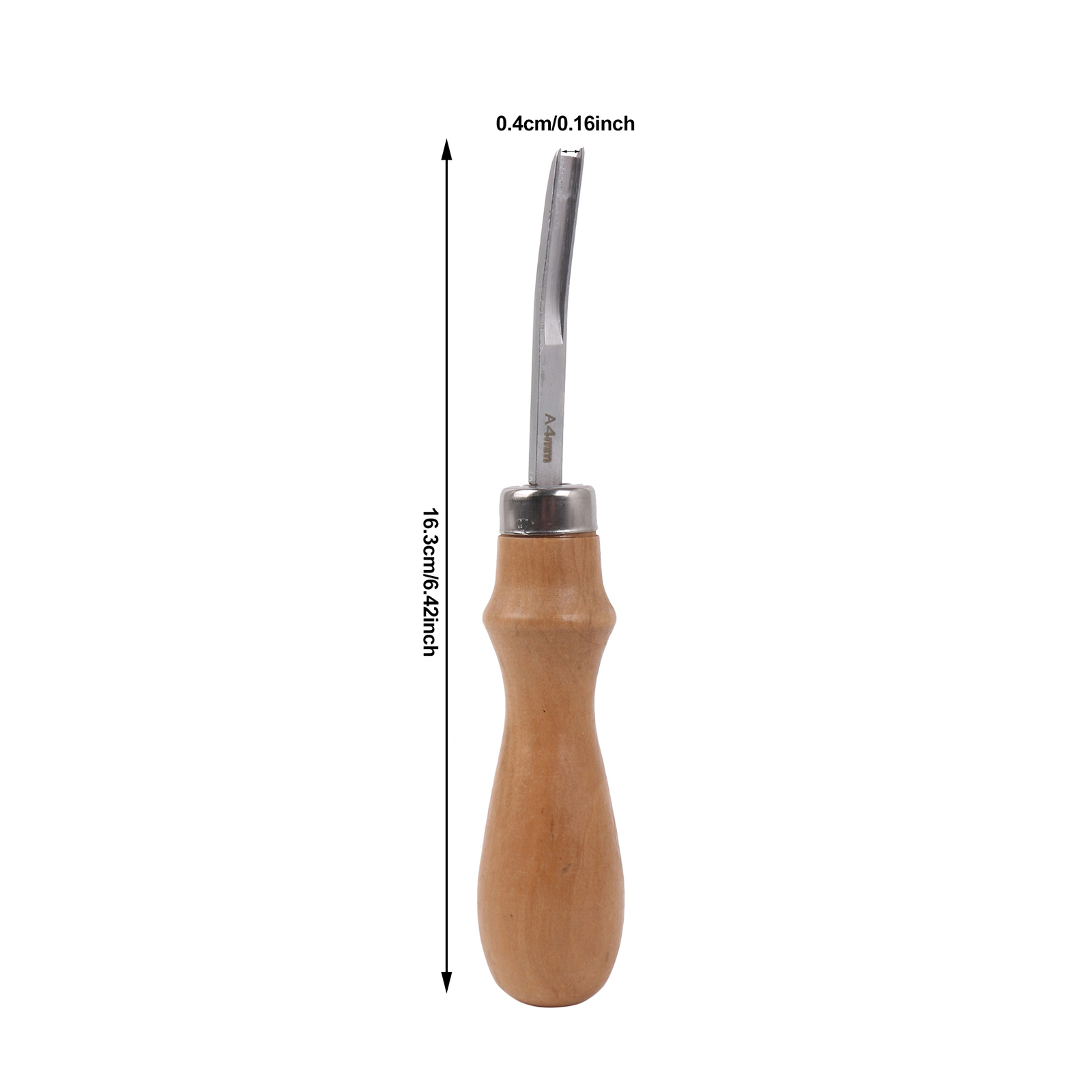 1pc Wood Handle Leather Edge S - đánh giá và giá Leatherwork Edge Beveler
