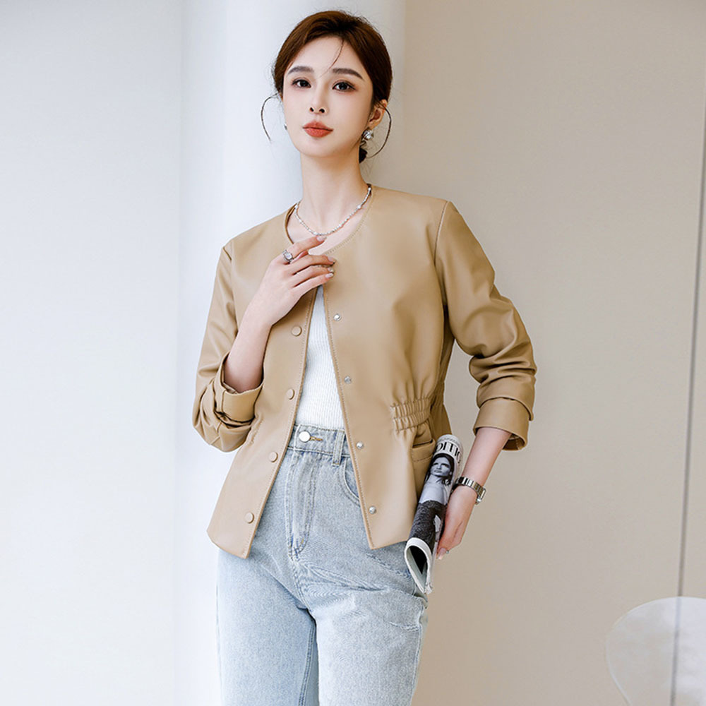 Office Faux Leather Jacket Wom - đánh giá và giá Leather Work Jacket Women'S