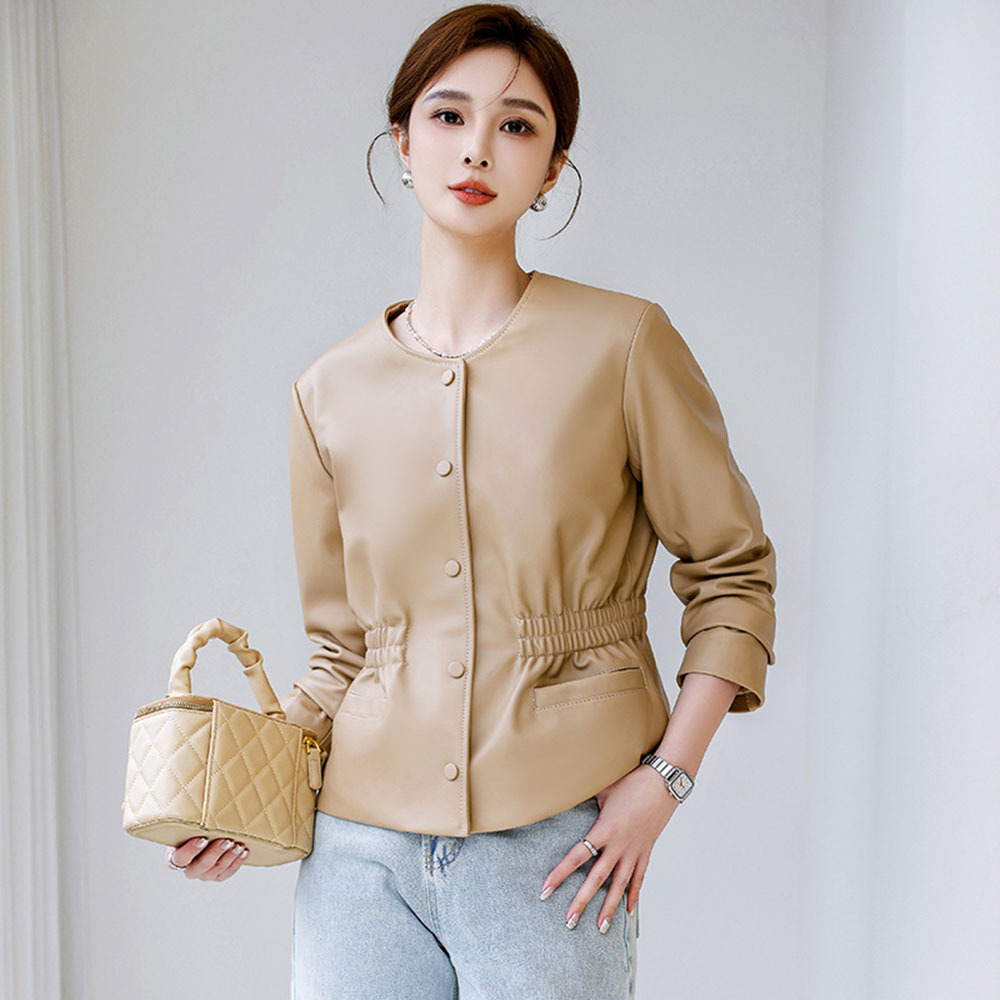 Office Faux Leather Jacket Wom - đánh giá và giá Leather Work Jacket Women'S