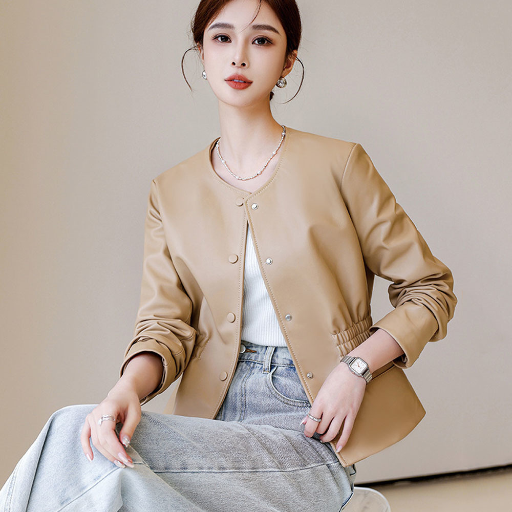 Office Faux Leather Jacket Wom - đánh giá và giá Leather Work Jacket Women'S