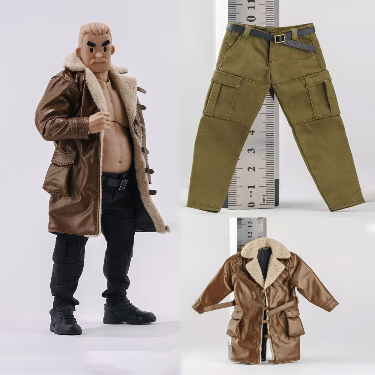 1/12 Scale Middle-aged Muscula - đánh giá và giá Leatherwork Products