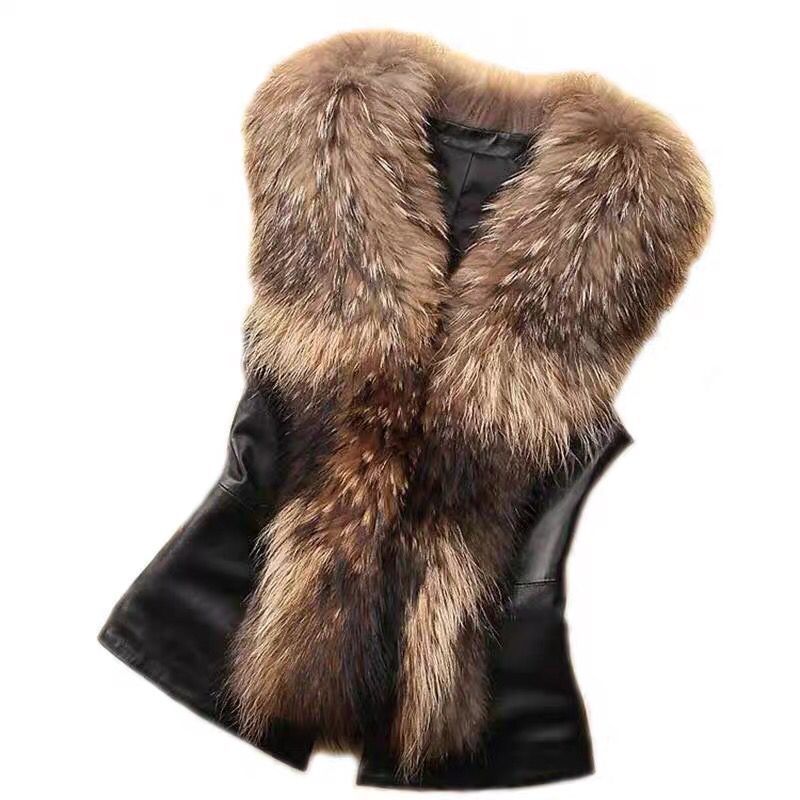 Women Coats Sleeveless Slim Fi - đánh giá và giá Leather Work Jacket Women'S