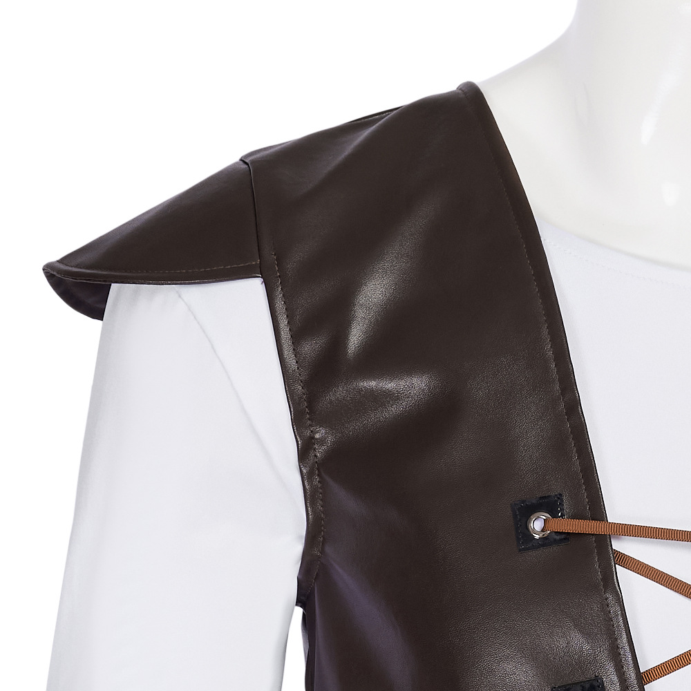 Shrek Cosplay Costumes Green H - đánh giá và giá Leather Work Pants