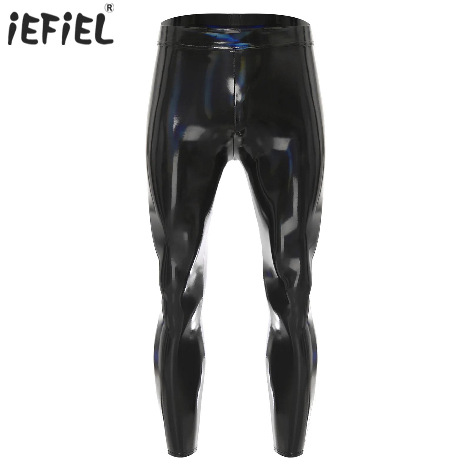 Mens Black Disco Tights Pants  - đánh giá và giá Leather Work Pants