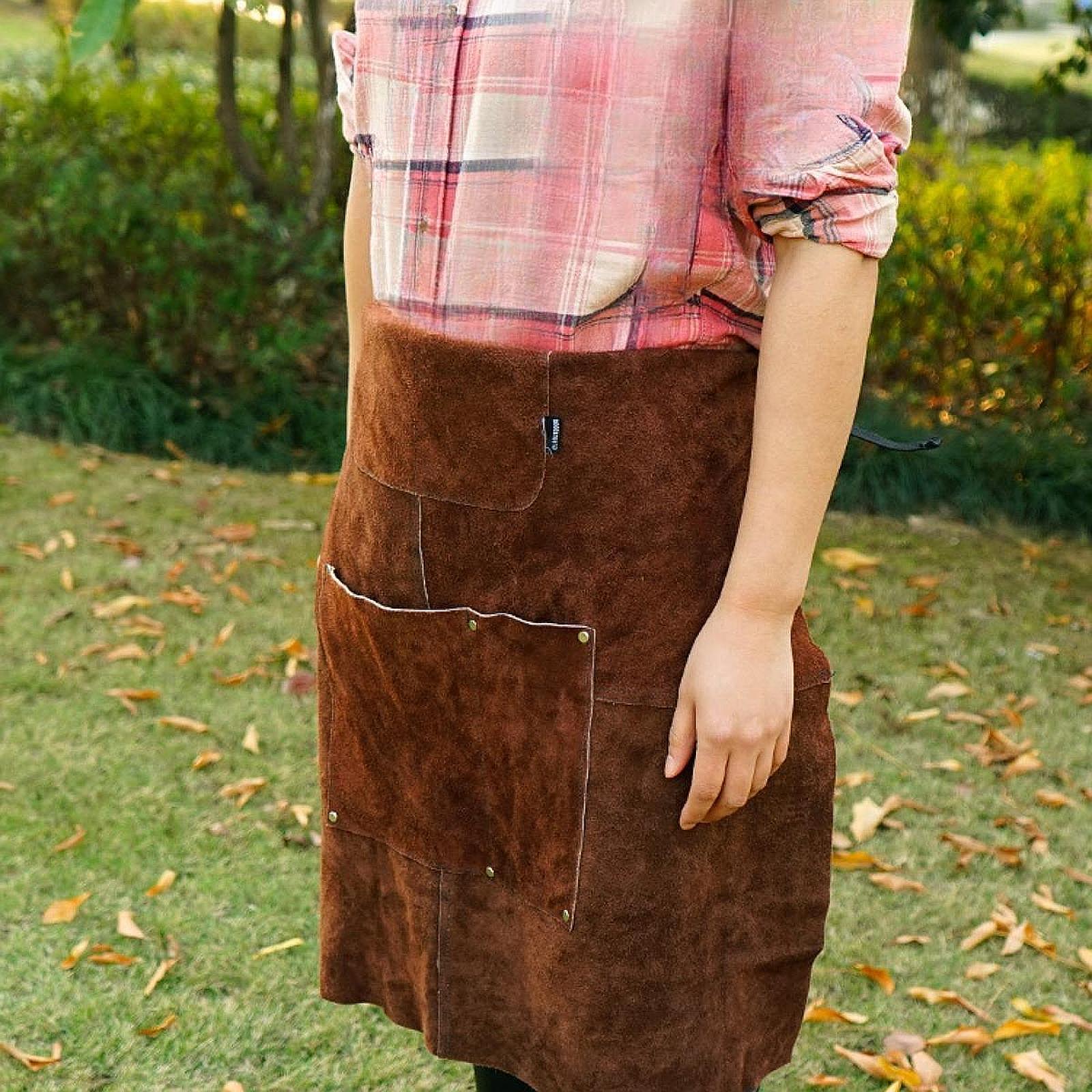 Workshop Garage Apron Work Apr - đánh giá và giá Leather Work Japan