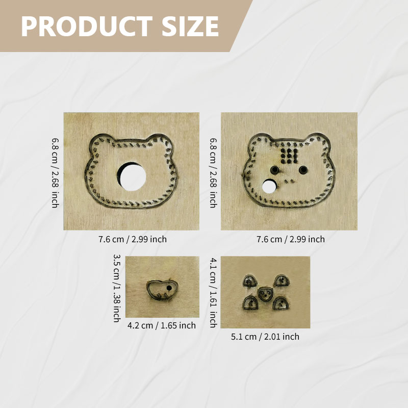 Tiger Four-Piece Set Leather K - đánh giá và giá Leatherwork Templates