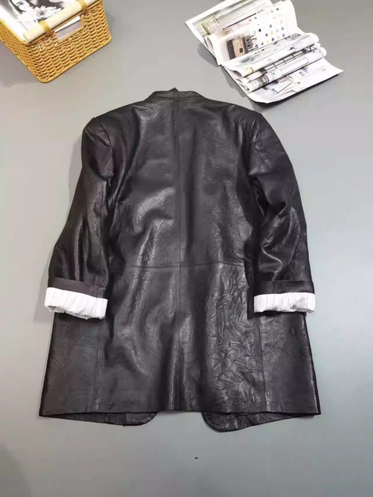 Vintage Office Ladies Autumn W - đánh giá và giá Leather Work Jacket Women'S