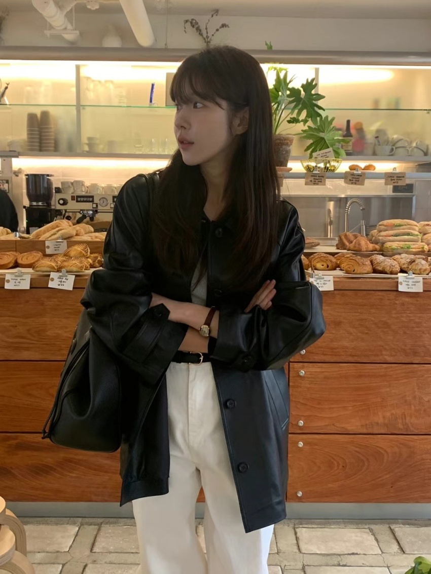 Alien Kitty High Street Black  - đánh giá và giá Leather Work Jacket Women'S