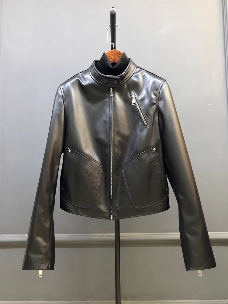 Females Spring Autumn New Styl - đánh giá và giá Leather Work Jacket Women'S
