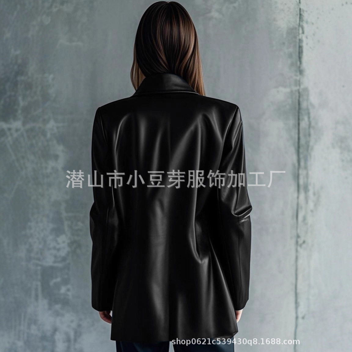 Women Mid Length Coats Zipper  - đánh giá và giá Leather Work Jacket Women'S