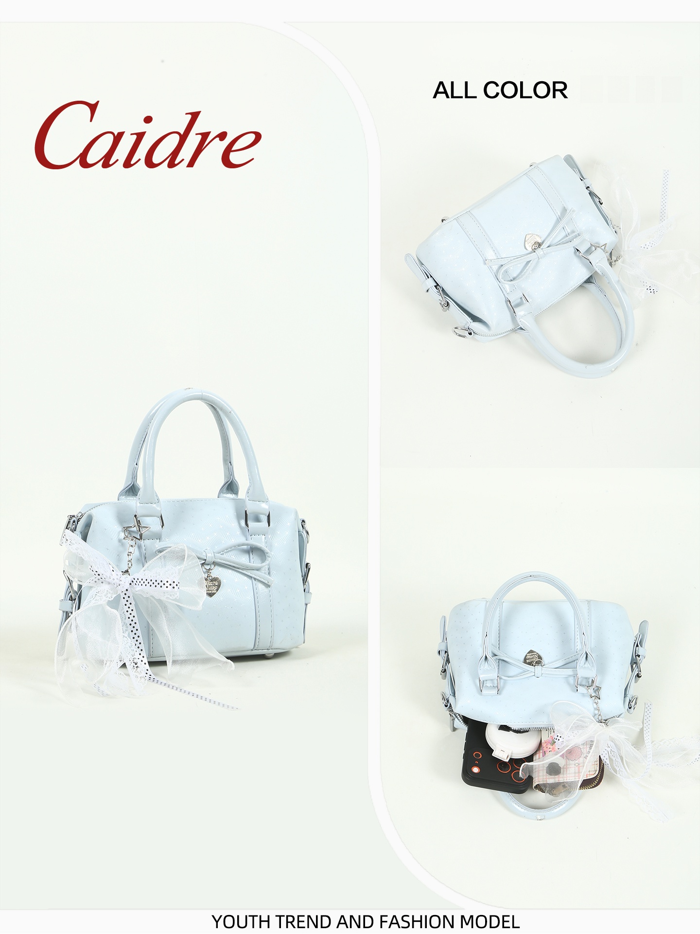 Caidre  Knot Boston Pillow Bag - đánh giá và giá Leather Work Japan