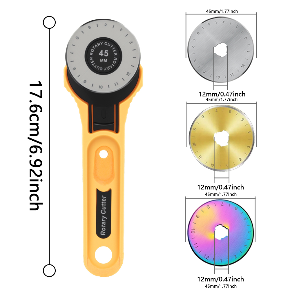 45mm Rotary Fabric Cutter Leat - đánh giá và giá Leatherwork Projects