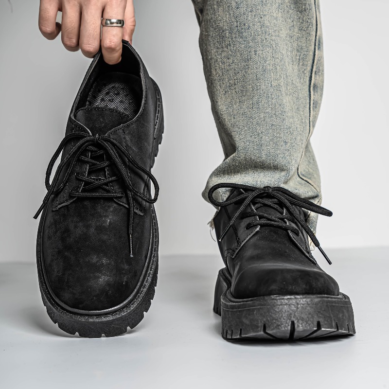 Simple Men Formal Casual Shoes - đánh giá và giá Leather Work Outfit