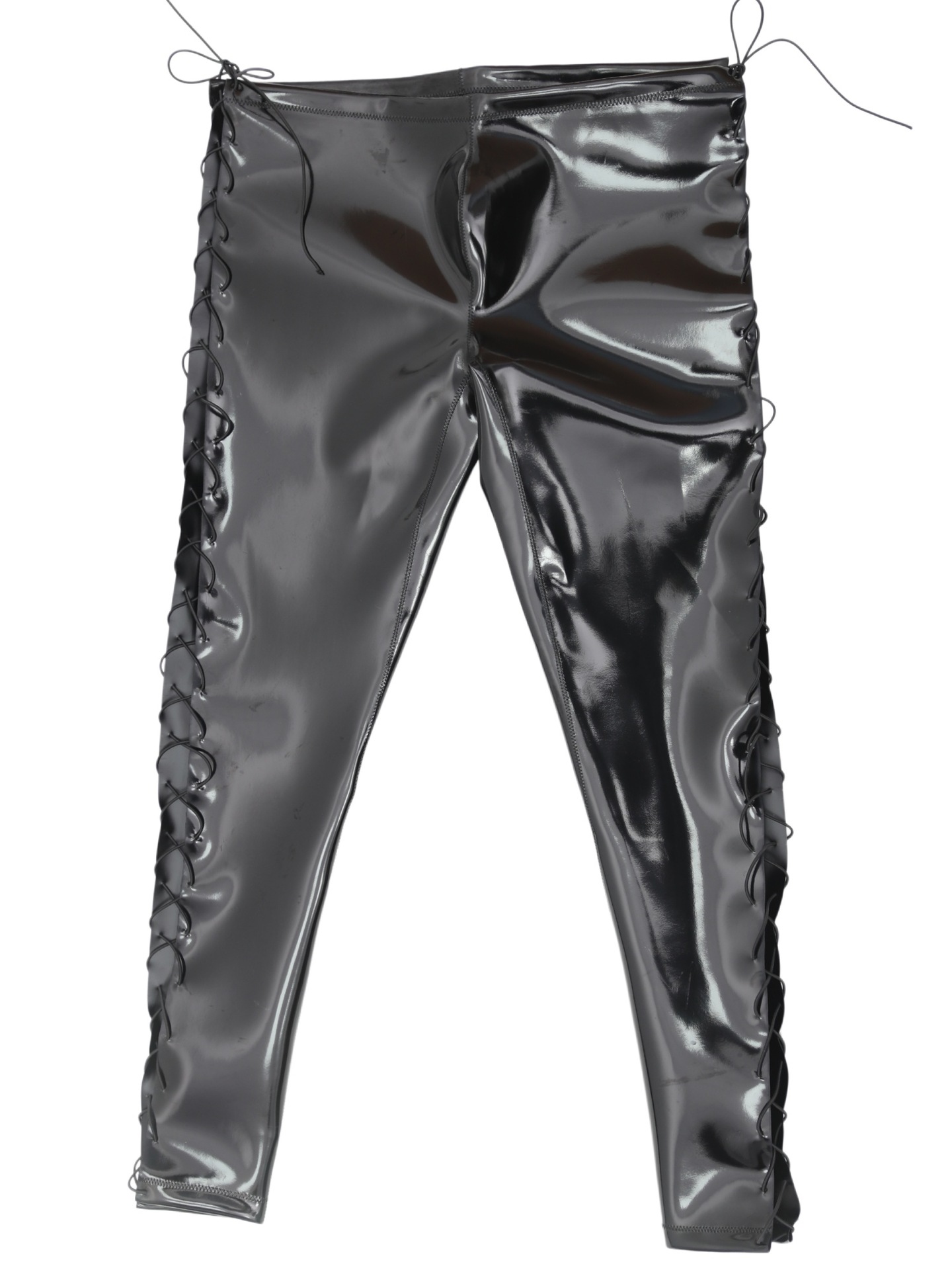 Sexy Men Waterproof PU Elastic - đánh giá và giá Leather Work Pants
