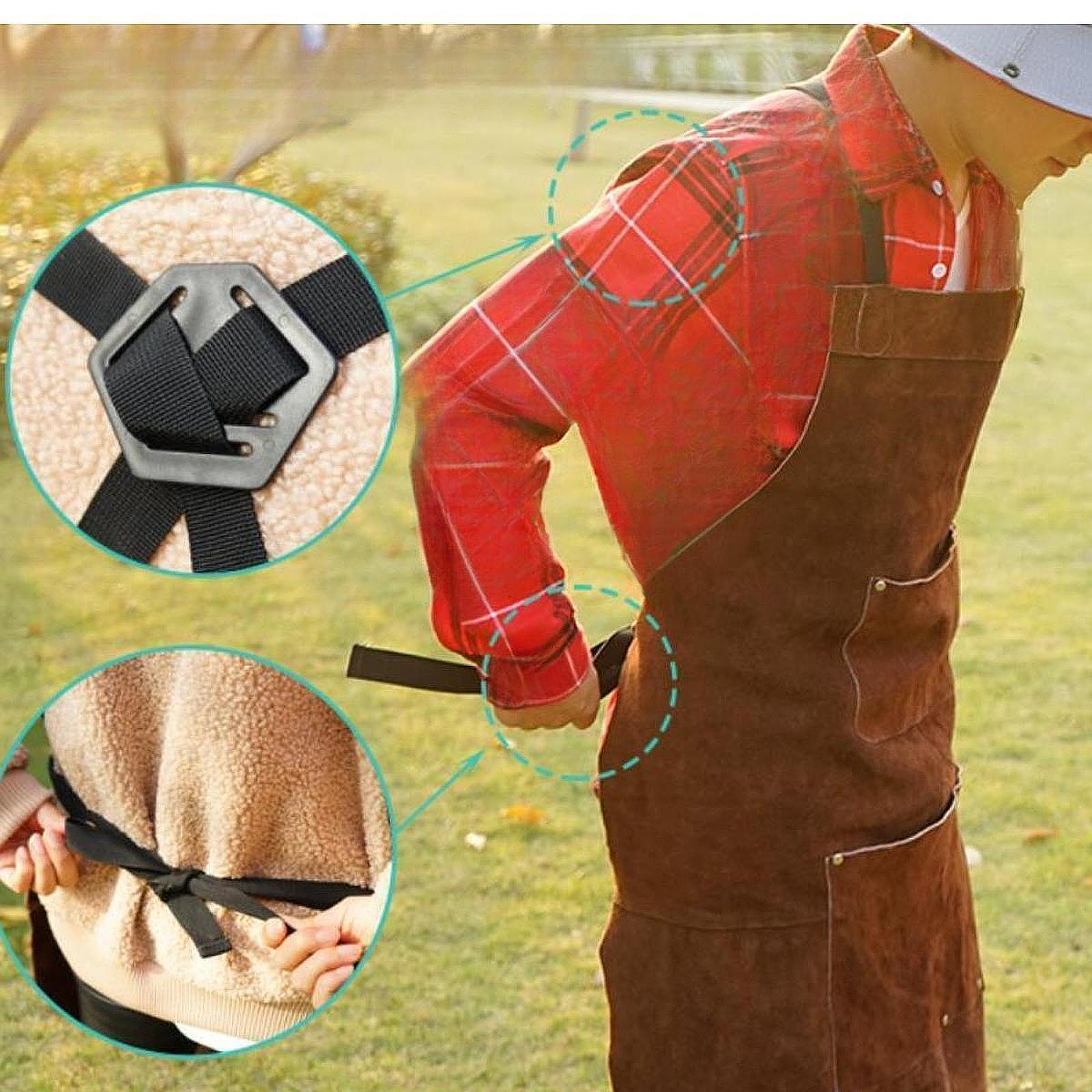 Welding Work Apron Wear Resist - đánh giá và giá Leather Work Japan