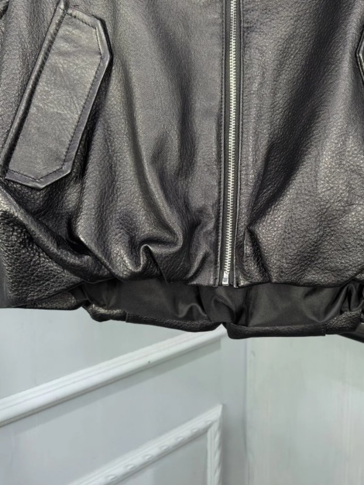 Autumn Fashion Natural Sheepsk - đánh giá và giá Leather Work Jacket Women'S