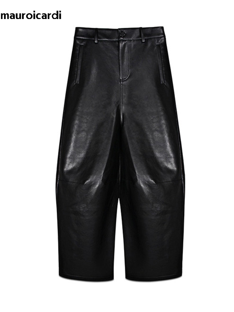 Mauroicardi Spring Autumn Cool - đánh giá và giá Leather Work Pants