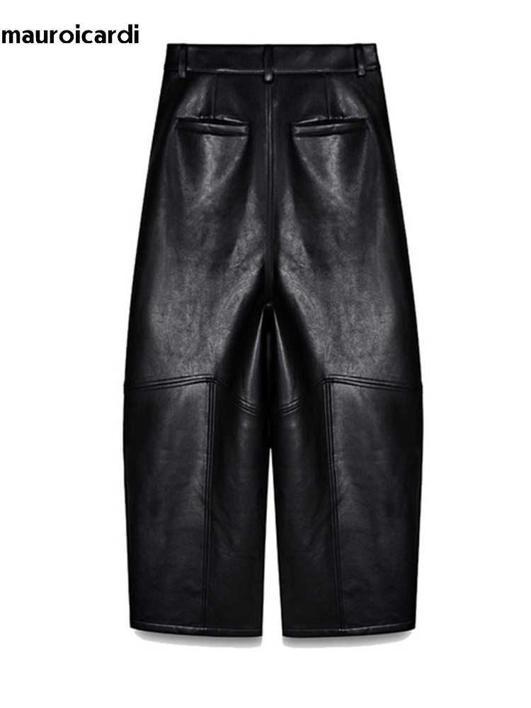 Mauroicardi Spring Autumn Cool - đánh giá và giá Leather Work Pants