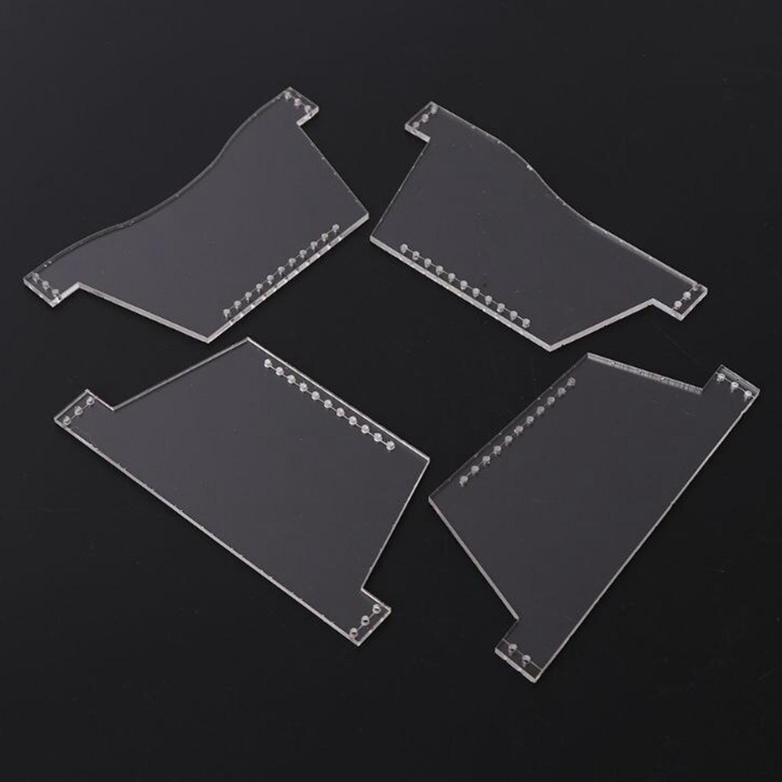 Acrylic Leather Wallet Card Ba - đánh giá và giá Leatherwork Templates