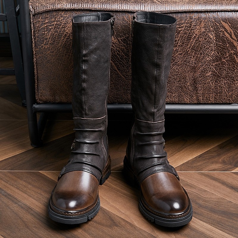 Men's Medieval Retro Artificia - đánh giá và giá Leather Work Pants