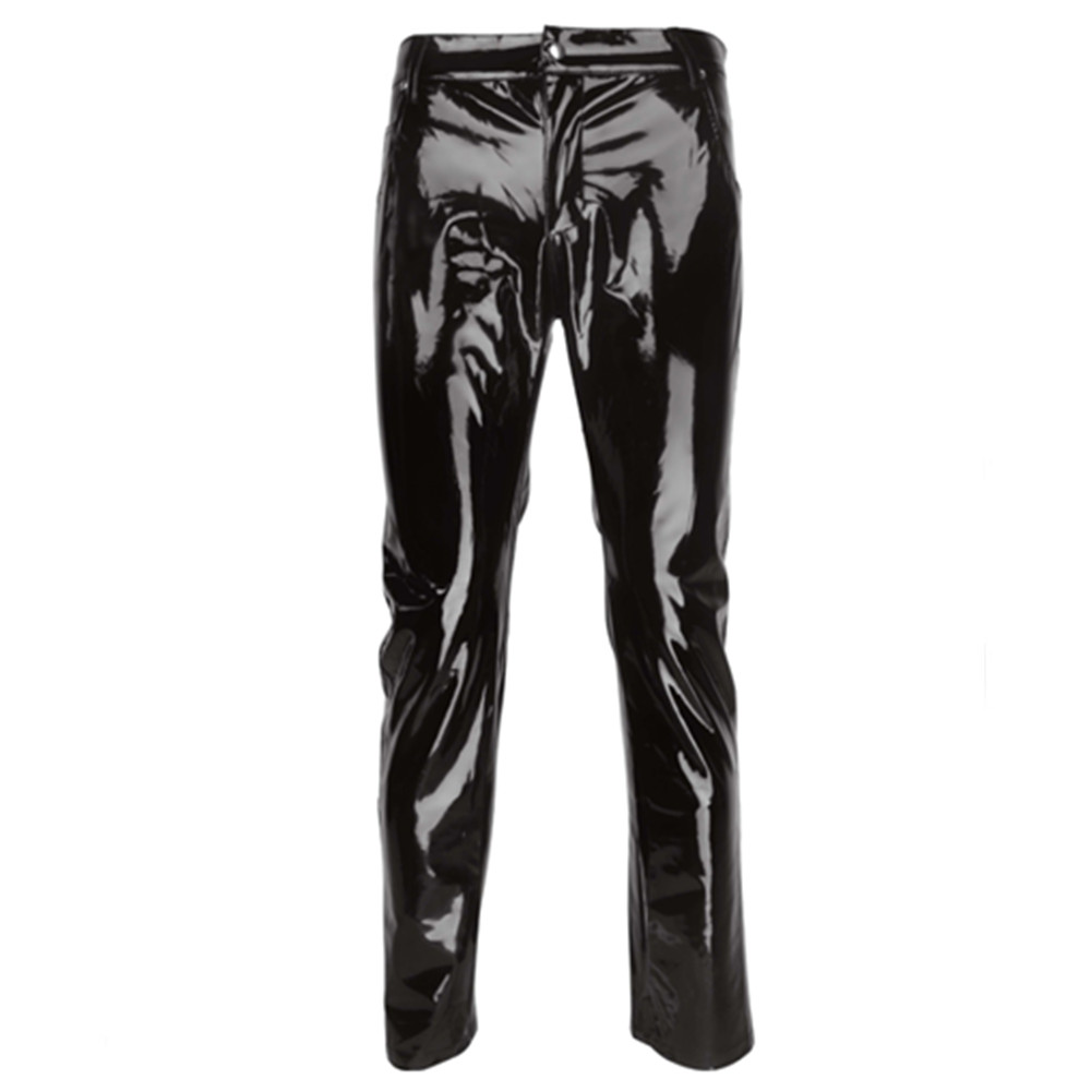 Sáng Bóng PVC Cao Su Quần Áo X - đánh giá và giá Leather Work Pants