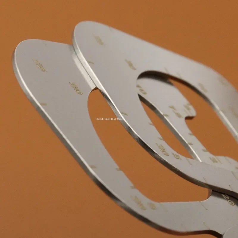 R Positioning Ruler Stainless  - đánh giá và giá Leatherwork Templates
