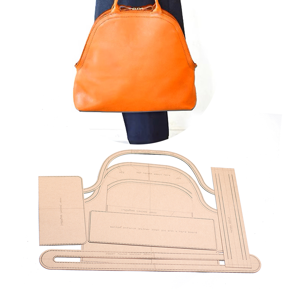 diy Leather kraft shell handba - đánh giá và giá Leatherwork Templates