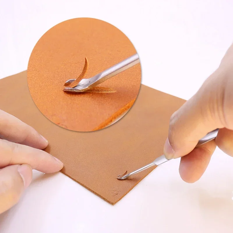 Groover Punching Tool U Shaped - đánh giá và giá Leatherwork Edge Beveler