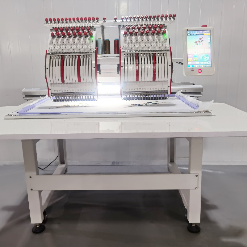 Embroidery Machine Double Head - đánh giá và giá Leatherwork Products