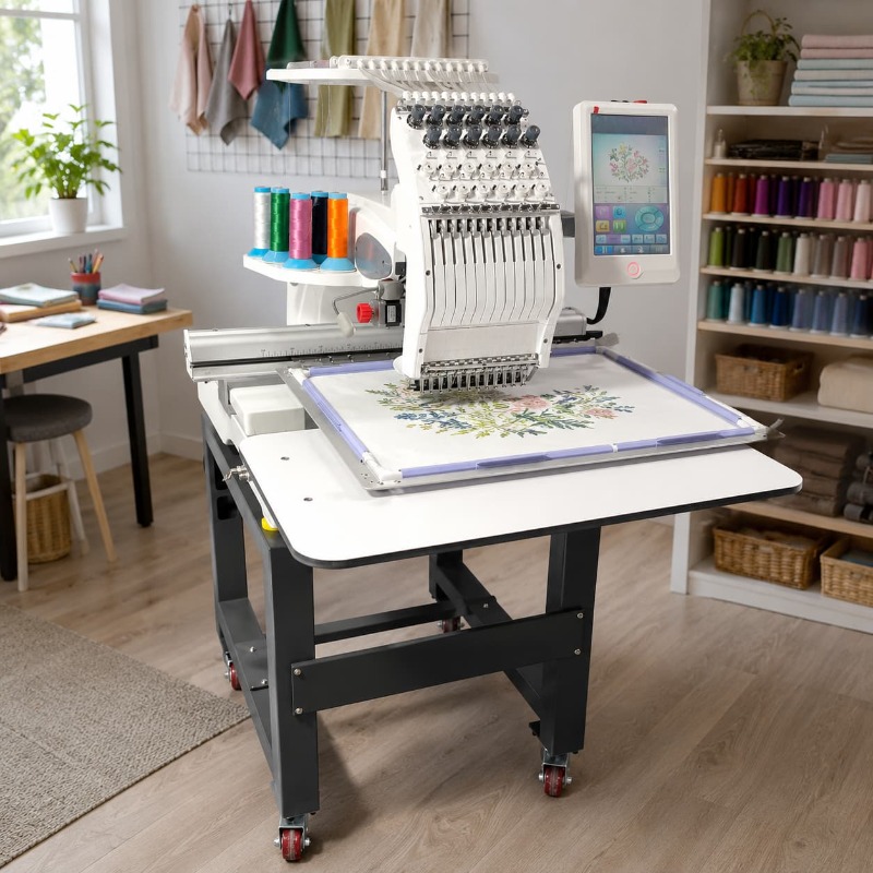 Embroidery Machine Double Head - đánh giá và giá Leatherwork Products
