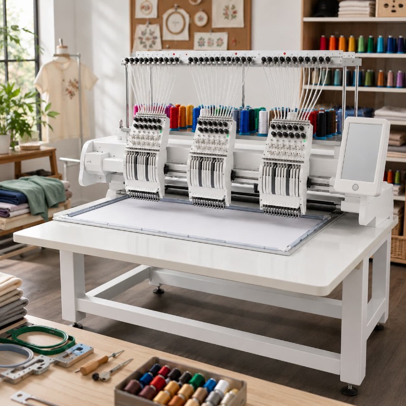 Embroidery Machine Double Head - đánh giá và giá Leatherwork Products