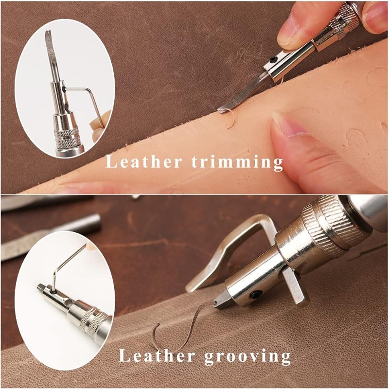 7 in 1 Pro Adjustable Leather  - đánh giá và giá Leatherwork Edge Beveler