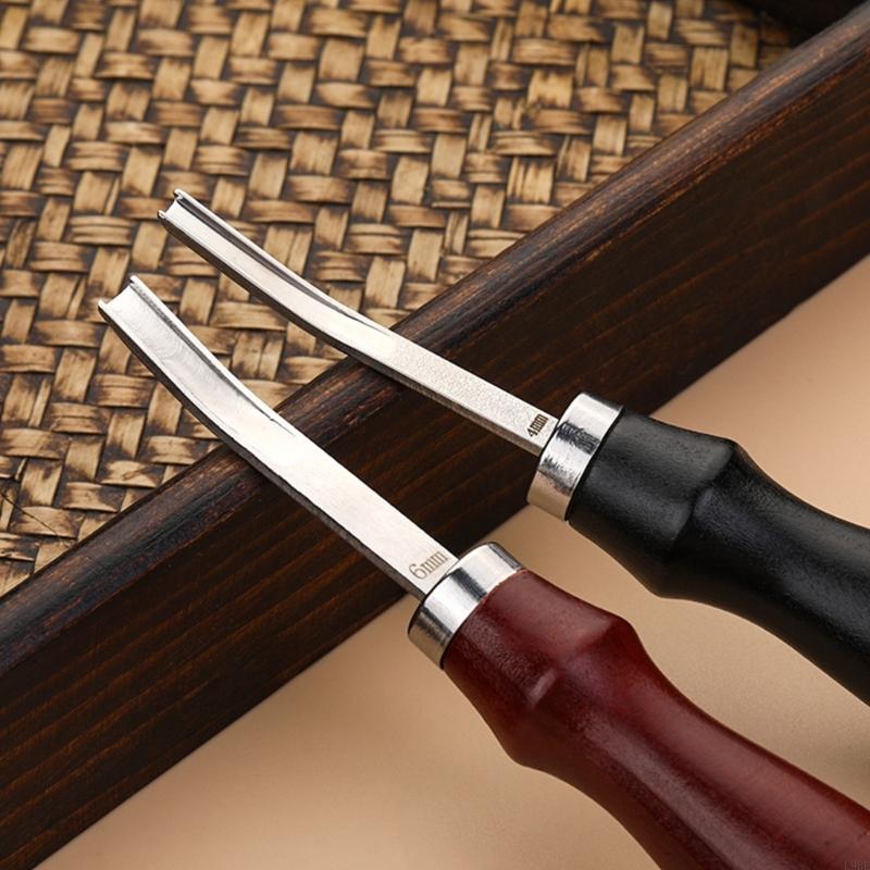 L9BE 4/6/8/10 Mm Da Thủ Công C - đánh giá và giá Leatherwork Edge Beveler