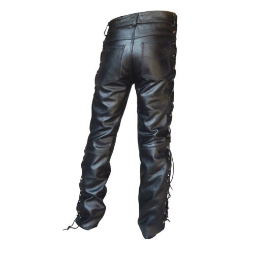 Medieval Pants Men Gothic Long - đánh giá và giá Leather Work Pants
