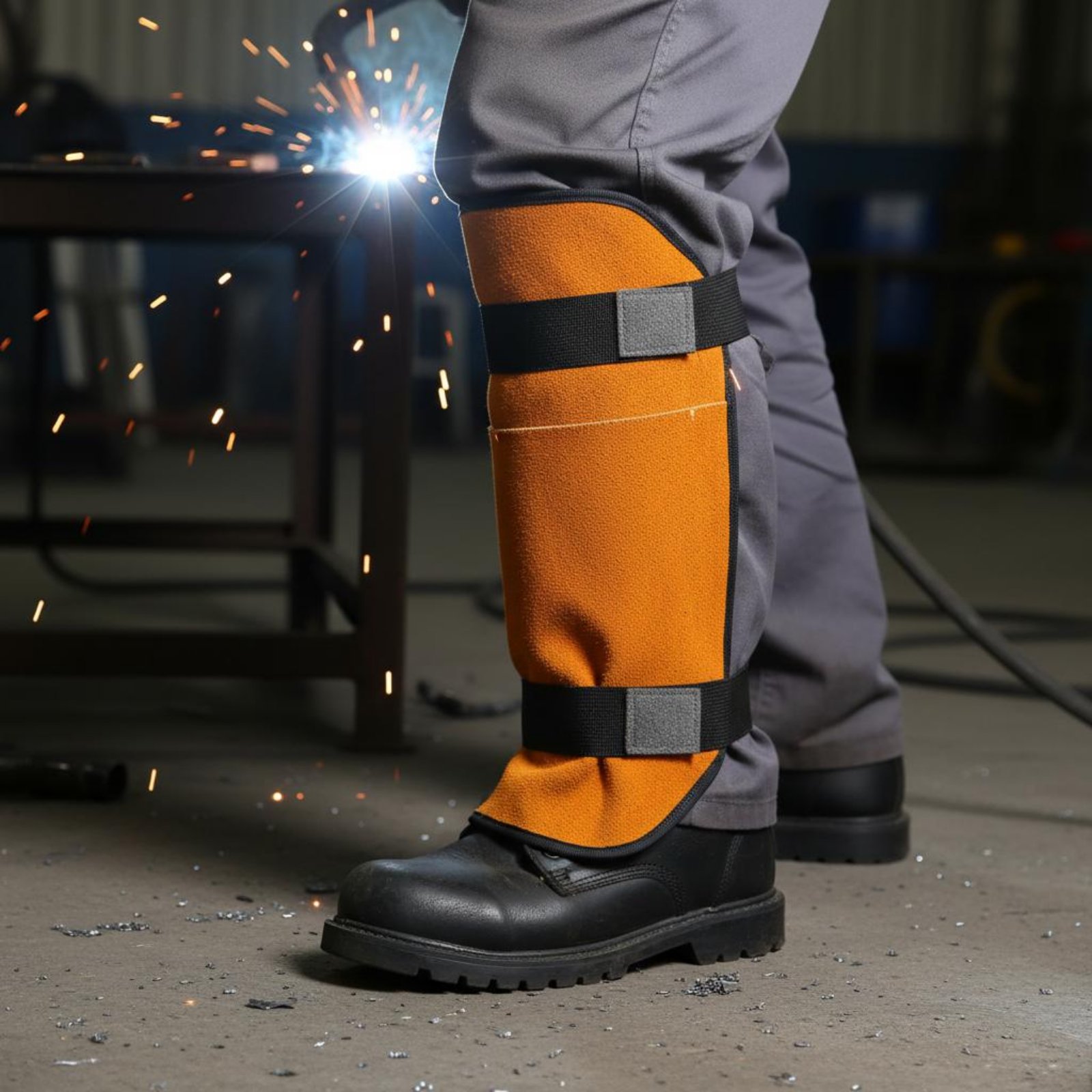 Welder Gaiters  Knee Pads Bovi - đánh giá và giá Leather Work Knee Pads
