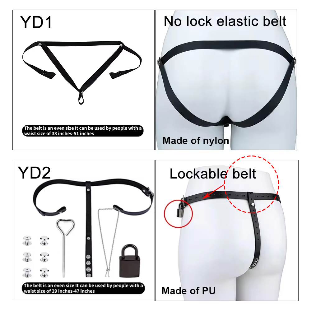 NSFU Black/Red Male Chastity B - đánh giá và giá Leather Work Pants