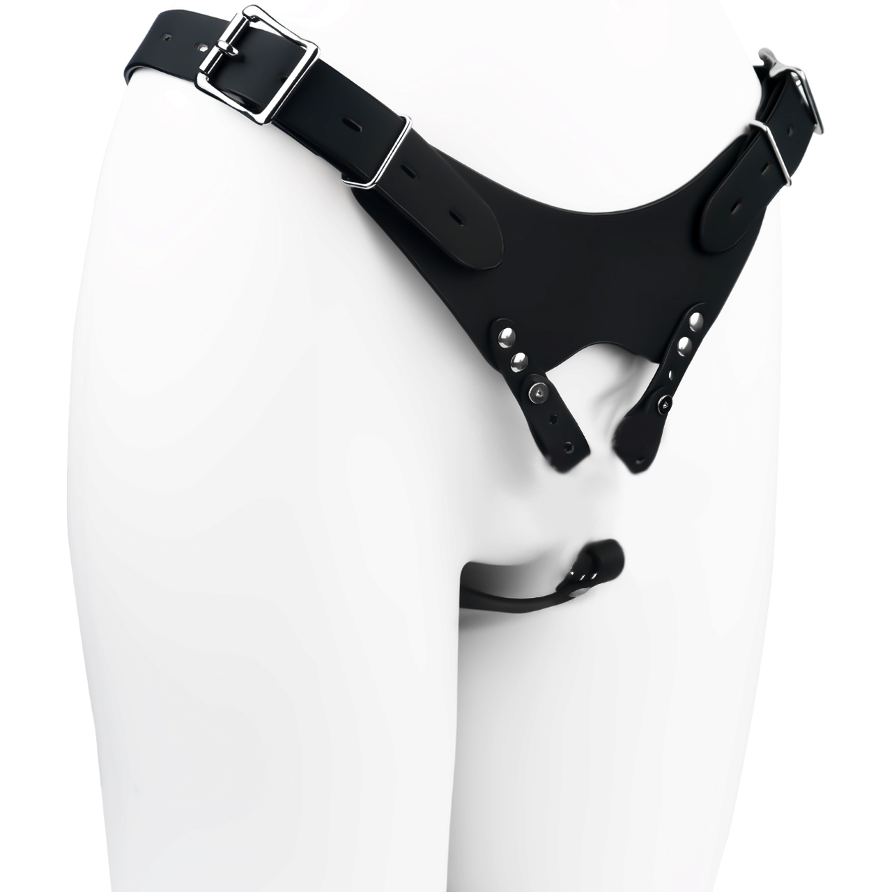 NSFU Black/Red Male Chastity B - đánh giá và giá Leather Work Pants