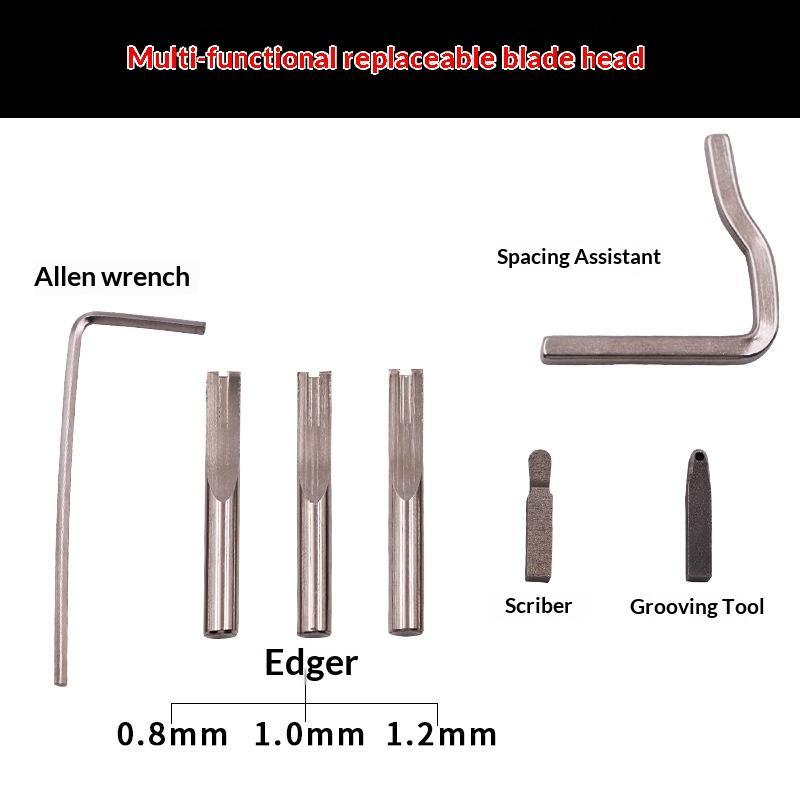 7 In 1 Leather GrooverTool,Pro - đánh giá và giá Leatherwork Edge Beveler