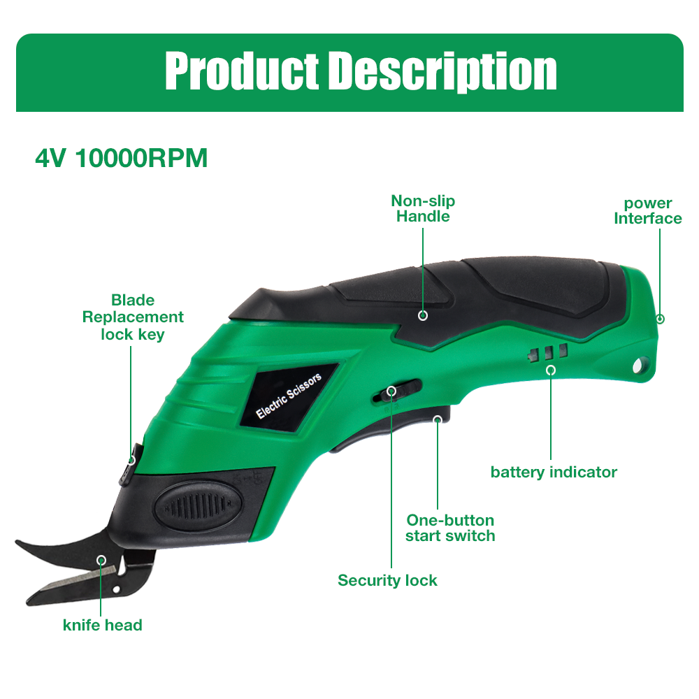 4V Electric Scissors, Home USB - đánh giá và giá Leatherwork Projects